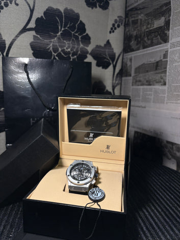 Hublot skeleton leather straps